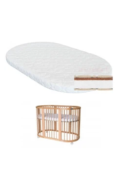 Матрац IngVart Baggybed Round 72x120x7 см, наповнювач: кокосова койра+латекс, арт. 2100084000007