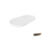 Матрац IngVart Baggybed Round 72x120x7 см, наповнювач: кокосова койра+латекс, арт. 2100084000007
