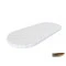 Матрац IngVart Baggybed Oval 60x120x7 см кокосова койра і латекс 6027, арт. 2100087000004