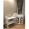 Кроватка трансформер Smart Bed 9-в-1 с сердечками, белый, Ingvart Украина, арт. 1349003
