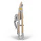 Стільчик для годування Kinderkraft Lastree Beige Wood (KHLAST00BEGW000), код товару: 300354