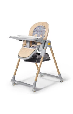 Стільчик для годування Kinderkraft Lastree Beige Wood (KHLAST00BEGW000)