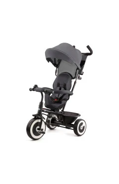 трьохколісний велосипед kinderkraft aston malachite grey, арт. 301076
