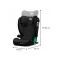 Автокресло Kinderkraft Junior Fix 2 i-Size graphite black (KCJUFI20BLK0000), арт. 301108