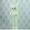 Мягкая игрушка – котозая белый, арт. 00075-60