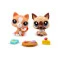 Игровой набор LITTLEST PET SHOP – особые блюда (2 фигурки, аксесс.), арт. 00506
