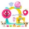 Ігровий набір Littlest Pet Shop Фабрика розваг з 2 фігурками та аксесуарами, арт. 00519