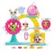 Ігровий набір Littlest Pet Shop Фабрика розваг з 2 фігурками та аксесуарами, арт. 00519