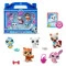 Игровой набор Littlest Pet Shop – зимние приключения (5 фигурок, аксессуары), арт. 00573