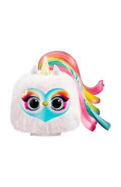 Игровой набор с интерактивным единорогом POMSIES LUMIES - sparkles, арт. 02248-S