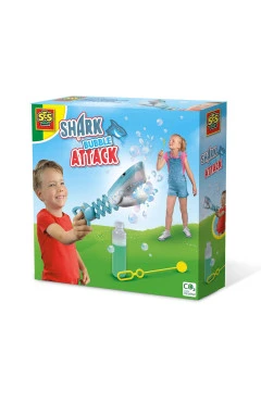 Игровой набор с мыльными пузырями - АТАКА АКУЛЫ (мыльный раствор, аксессуары)