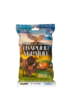 Стретч-игрушка в виде животного – животные украины (в диспл.), арт. 1/CN25