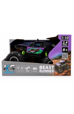 Автомобиль KS DRIVE на р/у - BEAST RUNNER (2.4 GHz, аккум. 7.4 V, сиреневый), арт. 10002-1102
