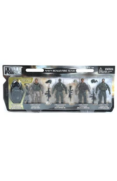 Игровой набор фигурок солдат ELITE FORCE Морские Котики 5 фигурок с аксессуарами, арт. 101837