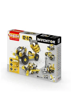 Конструктор серии inventor 12 в 1 - строительная техника, арт. 1234