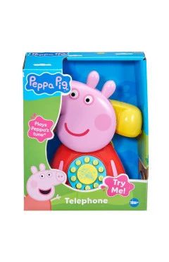 Игрушка-каталка на веревочке peppa - телефон пеппы, арт. 1684687