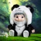 Мягкая игрушка POP TOP Letsvan Wakuku Панда 800% 37 см лимитированная в ассортименте, арт. 17WK-P8-P1