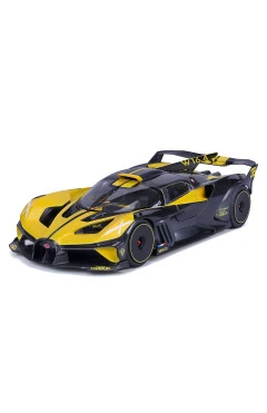 Автомодель - BUGATTI BOLIDE (черно-желтый, 1:18), арт. 18-11047 YL