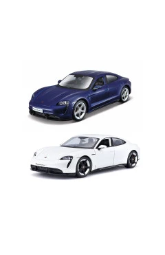 Автомодель - PORSCHE TAYCAN TURBO S (ассорти синій, білий, 1:24), арт. 18-21098