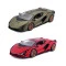 Автомодель Lamborghini Sián FKP 37 1:24 асорті зелений і червоний металік, арт. 18-21099