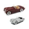 Автомодель Jaguar XK 120 1951 1:24 ассорти вишневый серебристый темно-зеленый, арт. 18-22018