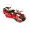 Автомодель Dodge Viper SRT10 ACR 1:24 асорті помаранчево-чорна, червоно-чорна металік, арт. 18-22114