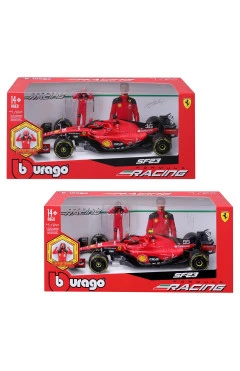 Автомодель з фігуркою - FERRARI SF-23 (1:24), арт. 18-26809