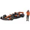 Автомодель с фигуркой - MCLAREN MCL38 (1:24), арт. 18-28040