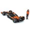Автомодель с фигуркой - MCLAREN MCL38 (1:24), арт. 18-28040