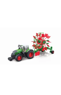 Модель - ТРАКТОР FENDT 1050 VARIO с роторными валковыми граблями (10 cm), арт. 18-31665