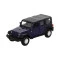 Автомодель Jeep Wrangler Unlimited Rubicon 1:32 ассорти зеленый металлик и темно-синий, арт. 18-43012