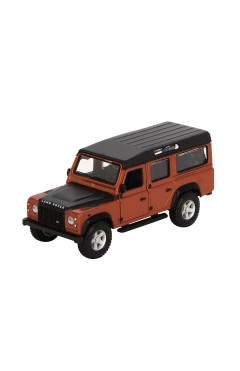 Автомодель - LAND ROVER DEFENDER 110 (ассорти белый, оранжевый метталик 1:32), арт. 18-43029