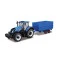 Автомодель серии Farm - ТРАКТОР new holland с прицепом, арт. 18-44067