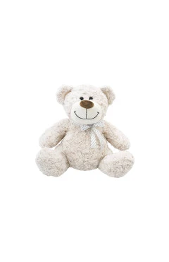 Мягкая игрушка – медведь (белый, с бантом, 27 cm), арт. 2503GMT