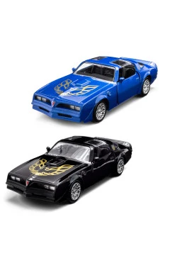 Автомодель - PONTIAC FIREBIRD 1978 (чорний, синій), арт. 250410U