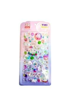 Набір 3D-наклейок TIKI WIKI серії crystal – ТІКІ КАЗКА, арт. 25ESE009-02