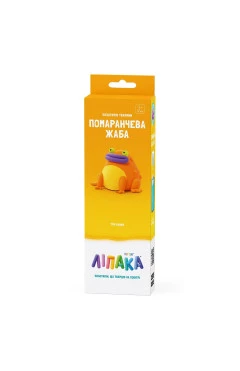 Набір самозатвердіваючого пластиліну Липака Екзотичні тварини оранжева жаба, арт. 30124-UA01