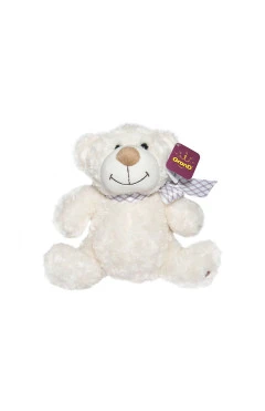 Мяг. игр. - МЕДВЕДЬ (белый, с бантом, 33 cm), арт. 3301GMB