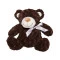 Мягкая игрушка - МЕДВЕДЬ (коричневый, с бантом, 40 cm), арт. 4001GMB