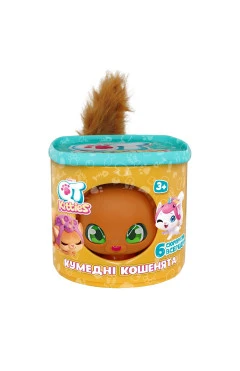 Игровой набор QT KITTIES - котенок джинджер (фигурка, домик, аксессуары), арт. 450001-5