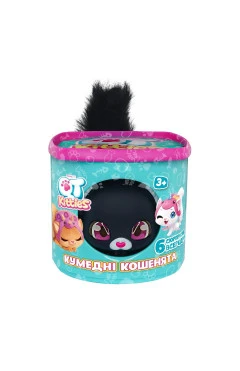 Игровой набор QT KITTIES - котенок Эш (фигурка, домик, аксессуары), арт. 450001-6