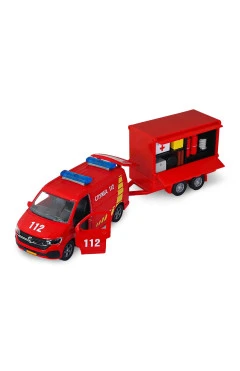 Игровой набор - VOLKSWAGEN служба 112 с прицепом, арт. 520322.270