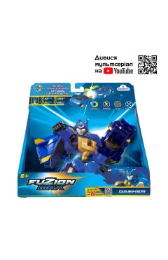 Игровой набор машинок-трансформеров fuzion max - дашер, арт. 54003