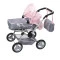 Коляска для куклы BABY BORN - ДЕЛЮКС 3 в 1 (складная, с сумкой и съемной люлькой),  код товара: 821343
