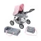 Коляска для куклы BABY BORN - ДЕЛЮКС 3 в 1 (складная, с сумкой и съемной люлькой),  код товара: 821343