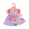Одежда для куклы BABY BORN - милое платье (фиолетовое), арт. 828243-2