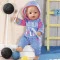 Набор одежды BABY BORN спортивный костюм для бега 43 см голубой, арт. 830109-2