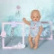 Одяг для ляльки BABY BORN - боді s2 (голубе), арт. 830130-2