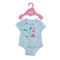 Одяг для ляльки BABY BORN - боді s2 (голубе), арт. 830130-2