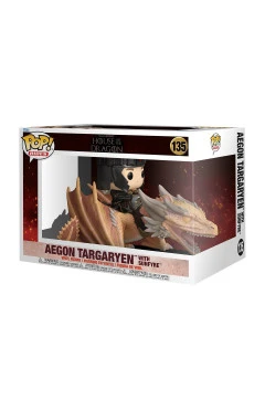 Игровая фигурка FUNKO POP! Rides Дом Дракона S4 Эйгон Таргариен и Солнечный Огонь, арт. 83460